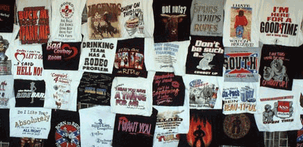 beliebte Festival-T-Shirts