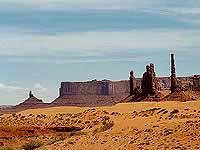 Ye-B-Che and Totem Pole Monuments