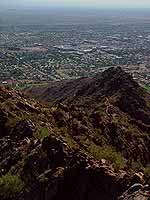 Blick vom Gipfel nach Osten Richtung Scottsdale