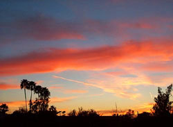 Sonnenuntergang in Phoenix