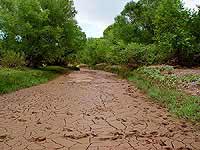 Aqua Fria River, Flubett bei der Bloody Basin Road