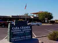 Eingang, Casa Grande Ruins National Monument