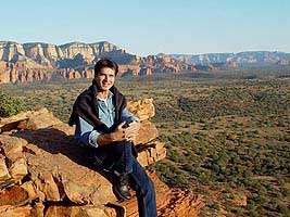 ... vom plateauartigen Gipfel des 'Butte'