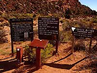Permit Point fr Wanderungen in die Slotcanyons Wire Pass und Buckskin Gulch
