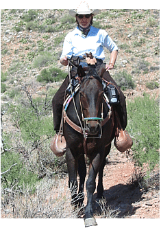 Heike S. auf der Williams Family Ranch 2002